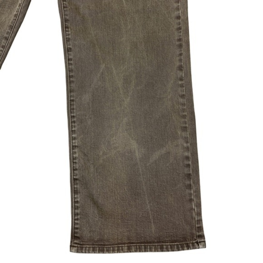Kancan High-Rise Wide Leg Jeans 29" Brown Stretch Denim Retro 90s Boho Shreya - Picture 11 of 13
